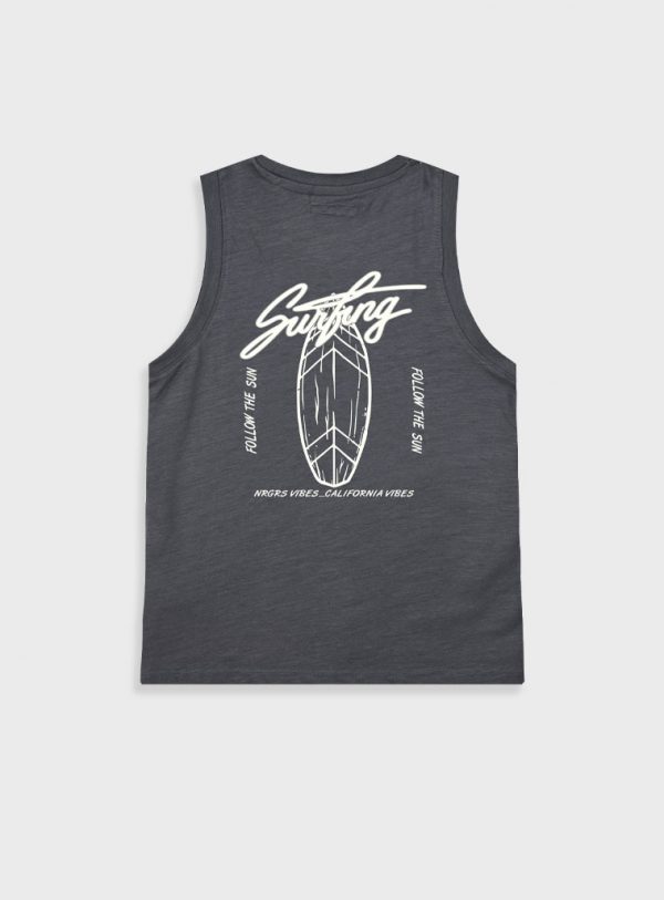 Tank top with print for boys