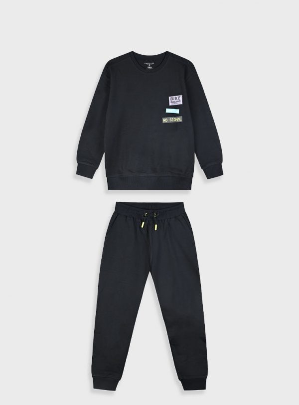 Tracksuit with print for boys