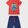 Set with print for boys