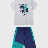 Set with print for boys