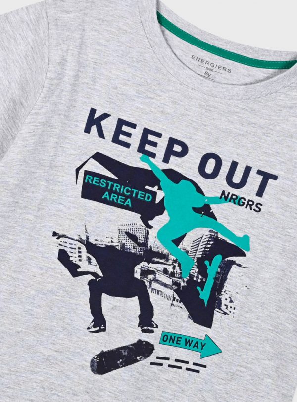 Set with print for boys