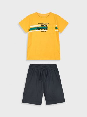 Set with print for boys