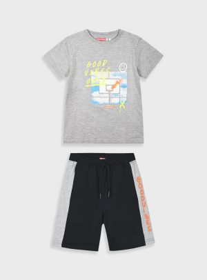 Set with print for boys
