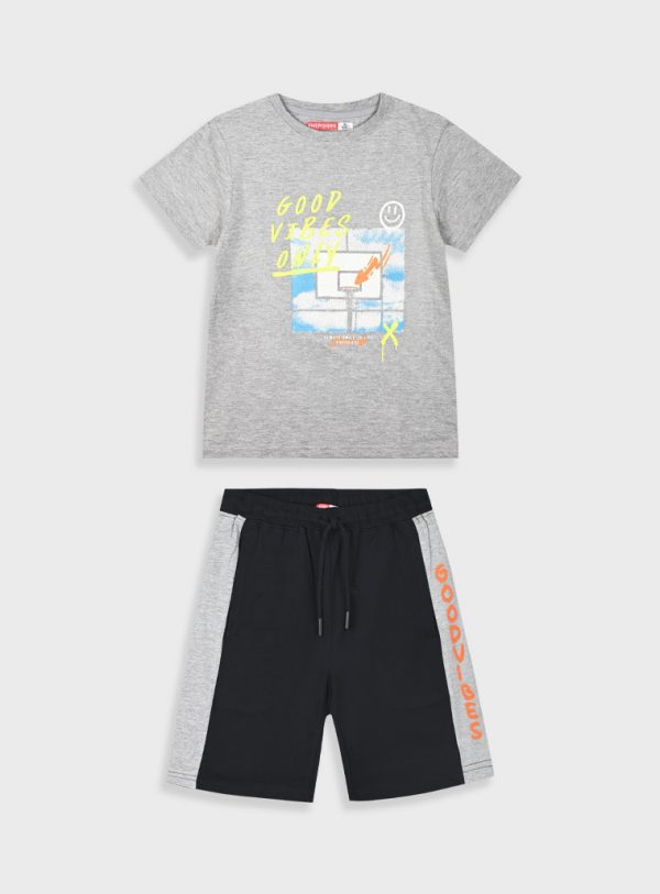 Set with print for boys