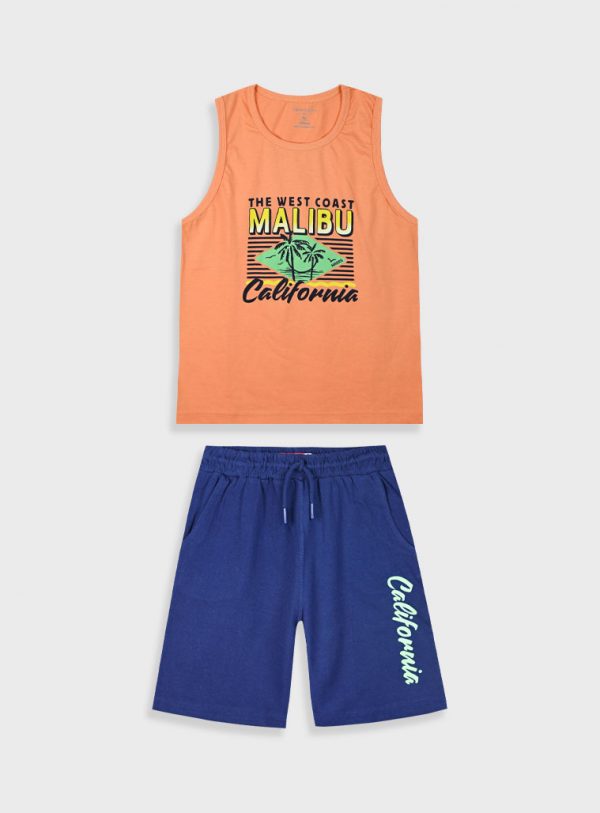 Set with print for boys
