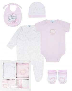 ENERGIERS gift set 5-piece Girl (0 -15 months)