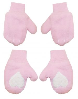 Polar fleece with fur details