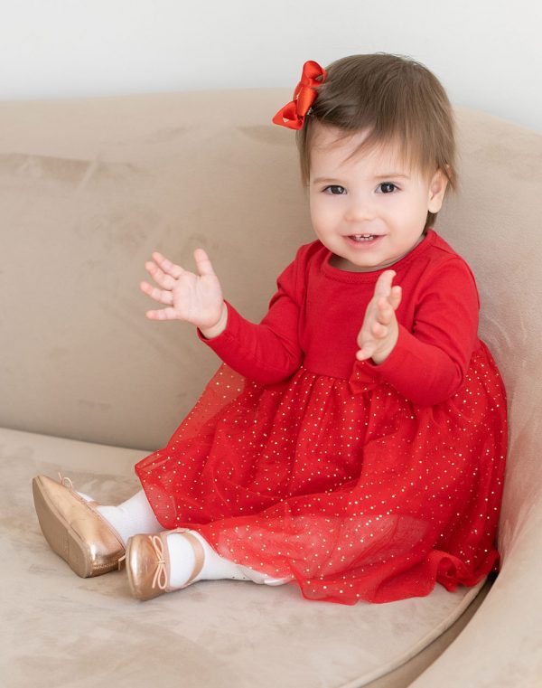 Christmas dress with headband