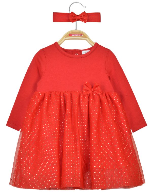 Christmas dress with headband