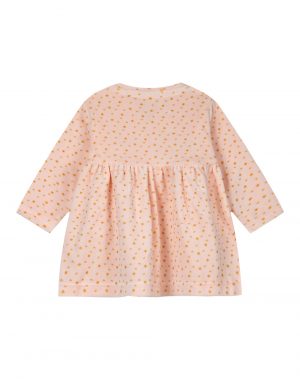 Baby velvet dress, easy opening (3-18 Months)