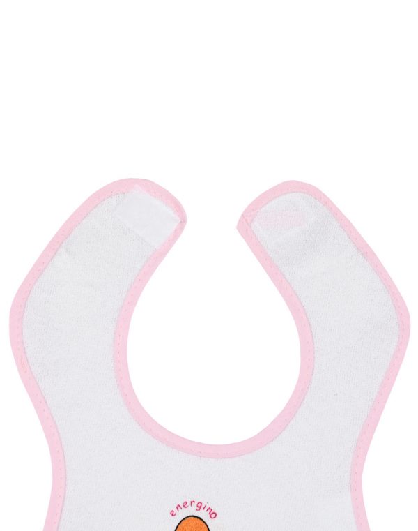 Energiers baby bib with sound for girls