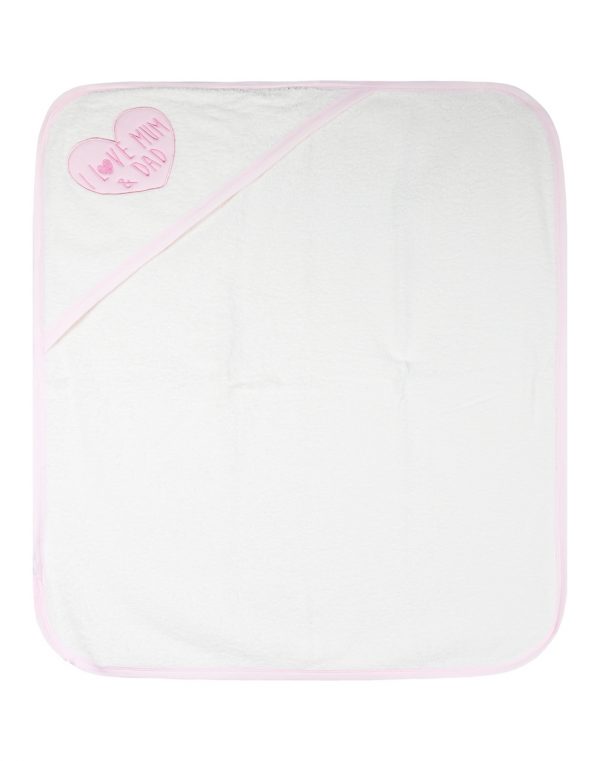 Energiers baby towel/bathrobe for girl (One size)