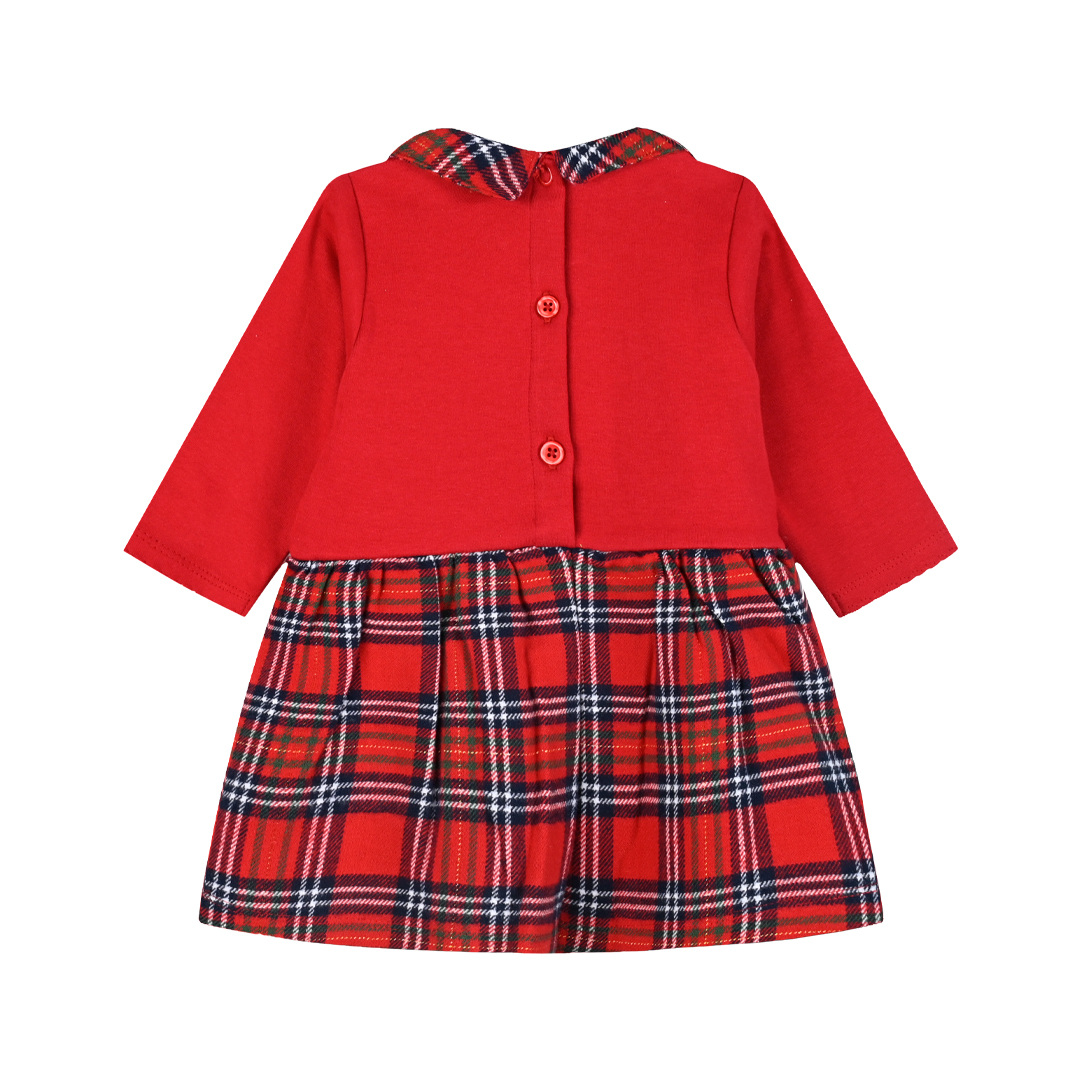 Βρεφικό χριστουγεννιάτικο φόρεμα Βρεφικό χριστουγεννιάτικο φόρεμα