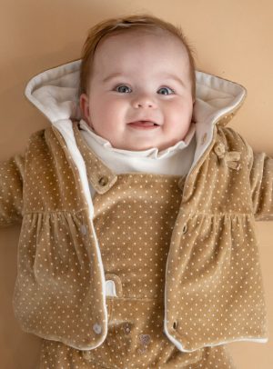 Baby velvet jacket