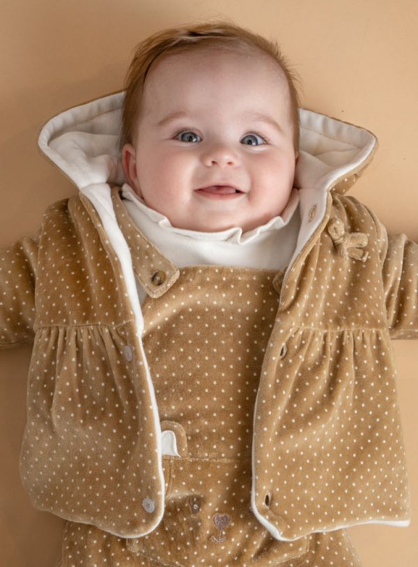 Baby velvet jacket