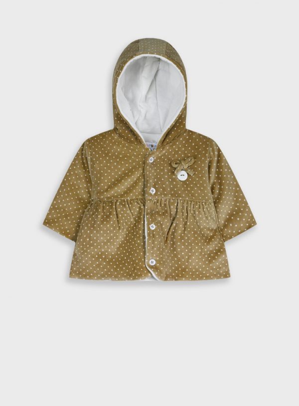 Baby velvet jacket