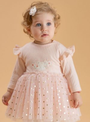 Baby ribbed dress