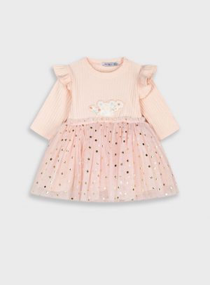 Baby ribbed dress