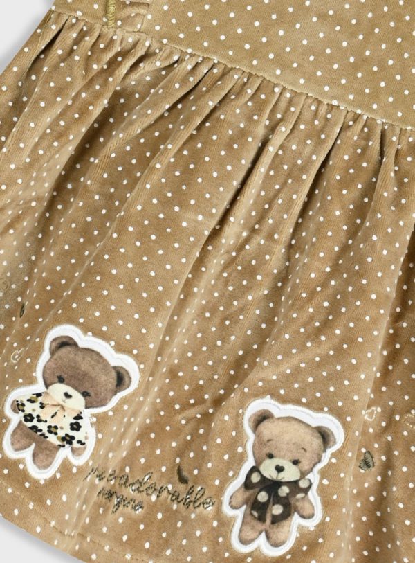 Baby 2 piece set romper with dress