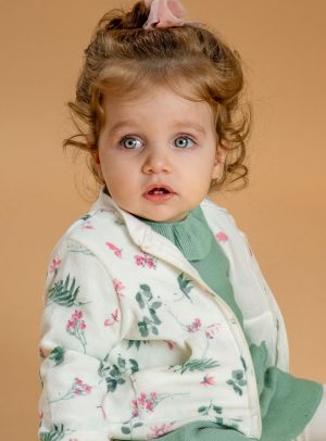 Baby velvet jacket