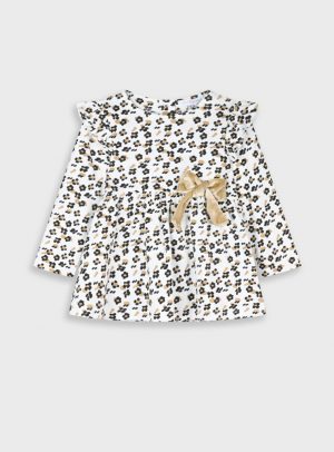 Baby leopard print dress