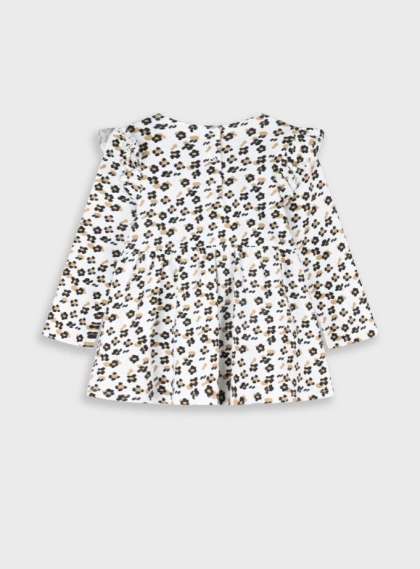 Baby leopard print dress