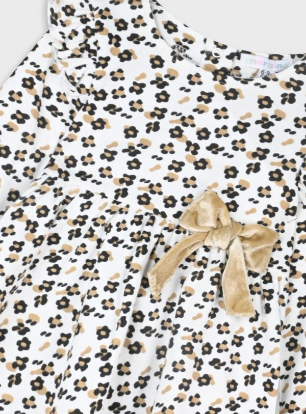 Baby leopard print dress