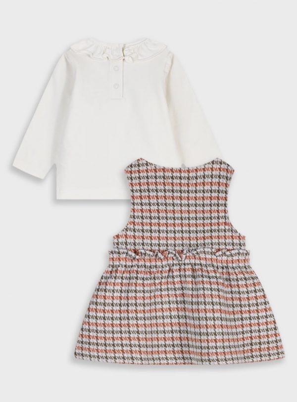 Baby 2 piece set shirt with dress
