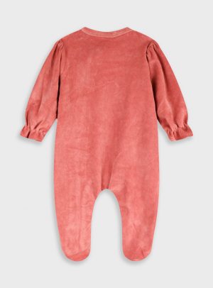 Baby velvet romper