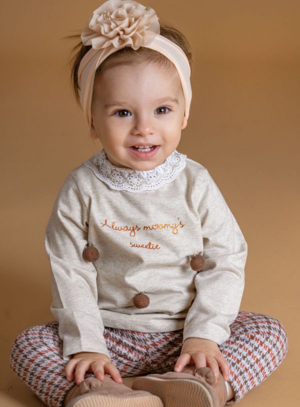 Baby 2 piece set shirt with leggings