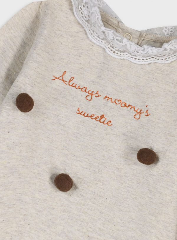 Baby 2 piece set shirt with leggings