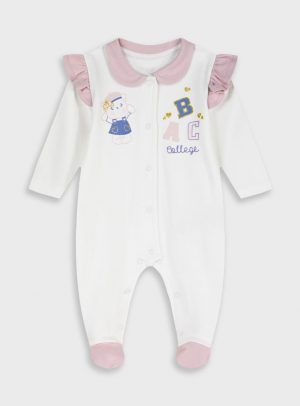 Baby romper with print