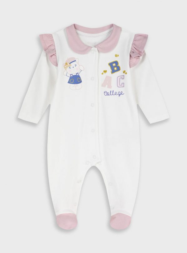 Baby romper with print