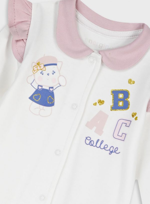 Baby romper with print