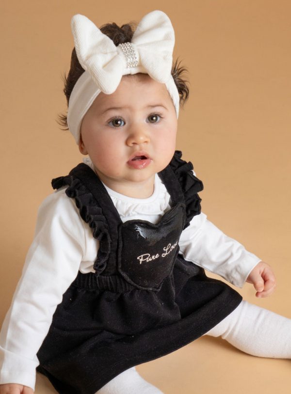 Baby 2 piece set shirt with dress