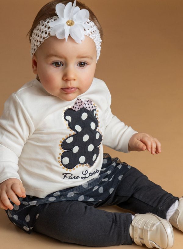 Baby 2 piece set shirt with leggings