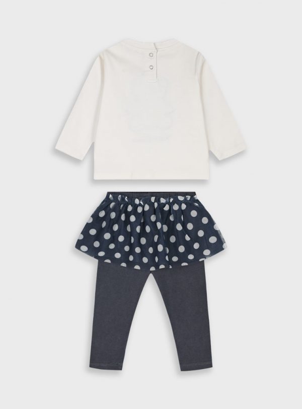 Baby 2 piece set shirt with leggings