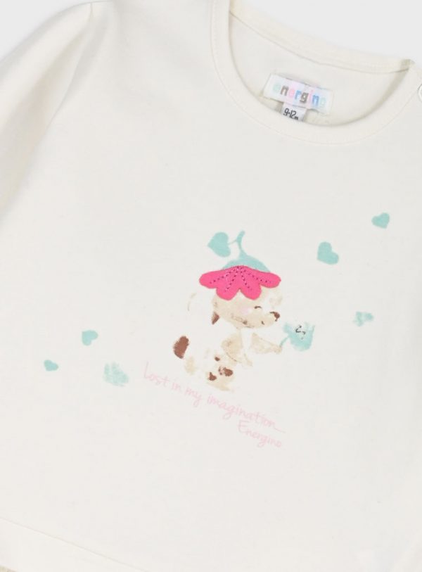 Baby 2 piece set shirt with leggings