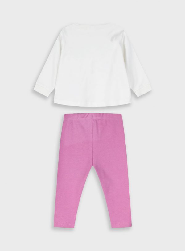 Baby 2 piece set shirt with leggings