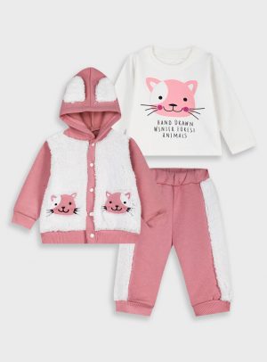 Baby fleece tracksuit