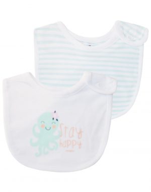 Bib (2 pcs set) cotton