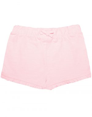 Baby girl΄s cotton shorts with bow (6-18 months)