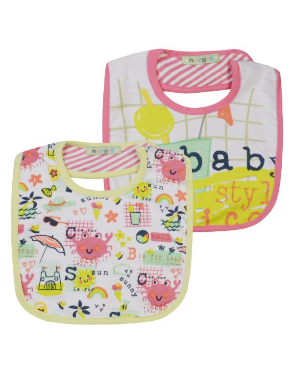 Set 2 pcs bibs