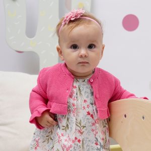 Baby girl΄s knit bolero (3-18 months)