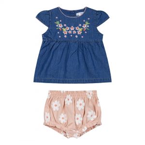 Baby girl΄s 2 piece set (0-18 months)