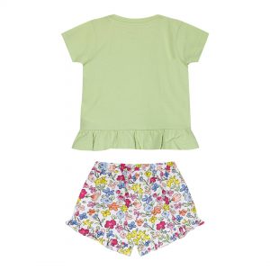 Baby girl΄s 2 piece set with print (0-18 months)