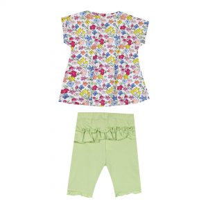 Baby girl΄s 2 piece set with print (3-18 months)
