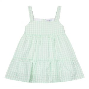 Baby girl΄s checkered dress (3-18 months)