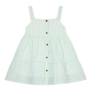 Baby girl΄s checkered dress (3-18 months)