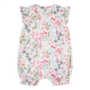 Baby girl΄s printed romper (0-15 months)